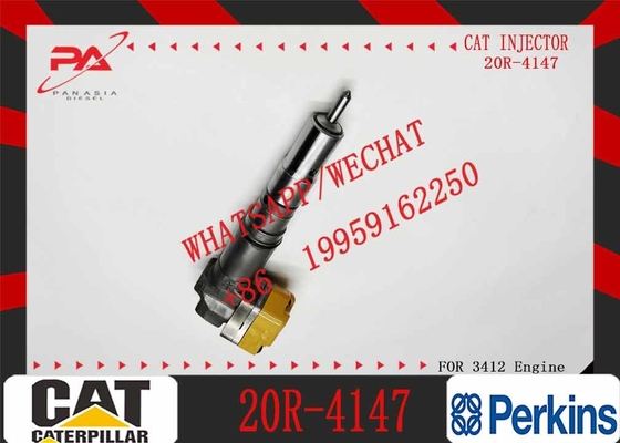 Common Rail injector 191-3005 198-4752 198-6877 20R-4147 Engine Parts Fuel Injectors For CAT Caterpillar 3412 engine
