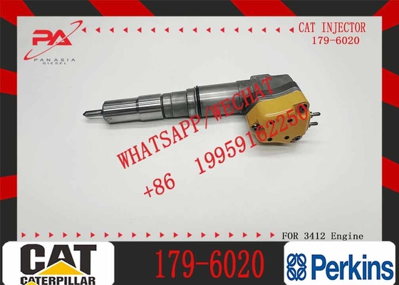 Construction machinery parts 179-6020 3412 E3412 Fuel Injector 174-7526 174-7528 179-6020 153-5938 20R-4148 Excavator pa