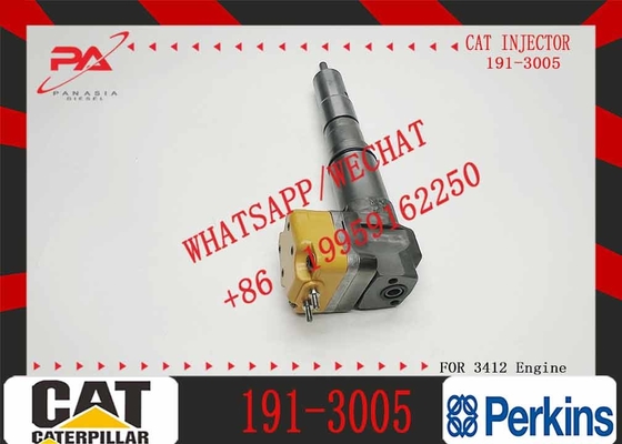 Common Rail injector 191-3005 198-4752 198-6877 20R-4147 Engine Parts Fuel Injectors For CAT Caterpillar 3412 engine