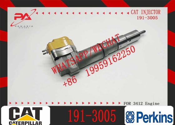 Common Rail injector 191-3005 198-4752 198-6877 20R-4147 Engine Parts Fuel Injectors For CAT Caterpillar 3412 engine