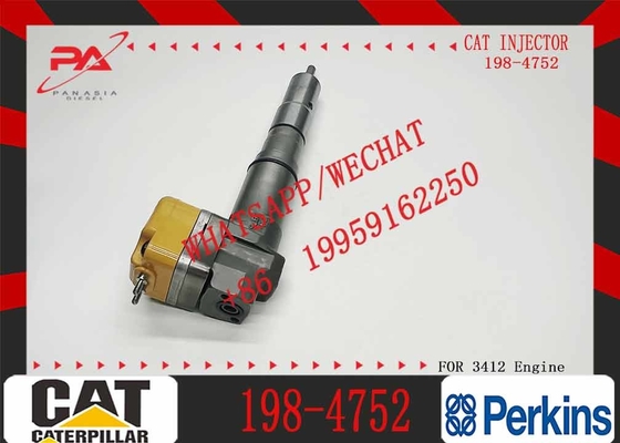 Common Rail injector 191-3005 198-4752 198-6877 20R-4147 Engine Parts Fuel Injectors For CAT Caterpillar 3412 engine