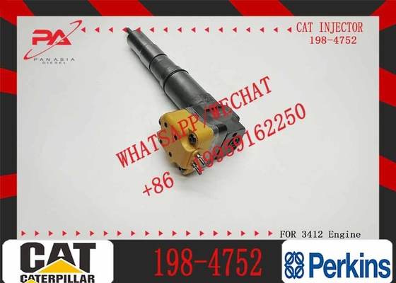 Common Rail injector 191-3005 198-4752 198-6877 20R-4147 Engine Parts Fuel Injectors For CAT Caterpillar 3412 engine
