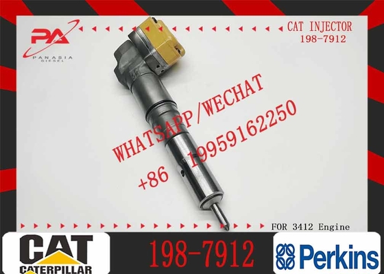 High Quality New Diesel Common Rail Fuel Injector 198-7912 204-2467 222-5966 10R-0781 Engine Parts For CAT Caterpillar 3