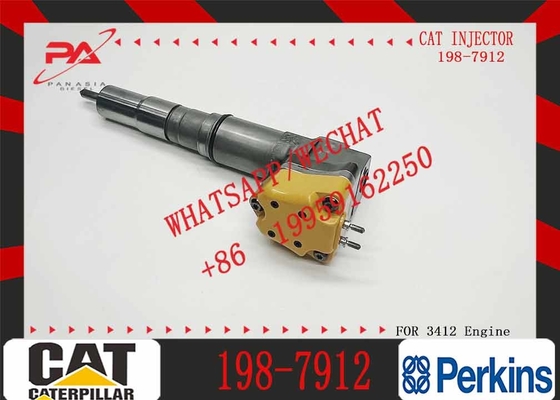 High Quality New Diesel Common Rail Fuel Injector 198-7912 204-2467 222-5966 10R-0781 Engine Parts For CAT Caterpillar 3