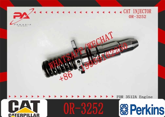 Common Rail Injector 0R-3252 Remanufactured Diesel Fuel Injector 0R3252 For CAT Engine 3500