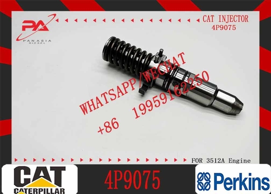 Common Rail Diesel Engine Parts Fuel Injector 4P9075 4P9076 Nozzle Fuel System Cat 3512 3508 3516 Injector For Caterpill