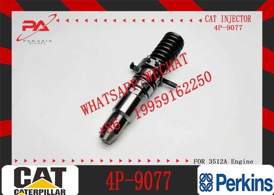 Common Rail Diesel Engine Parts Fuel Injector 4P-9077 7E-3383 Nozzle Fuel System Cat 3512 3508 3516 Injector For Caterpi