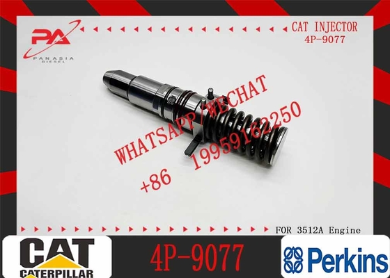 Common Rail Diesel Engine Parts Fuel Injector 4P-9077 7E-3383 Nozzle Fuel System Cat 3512 3508 3516 Injector For Caterpi