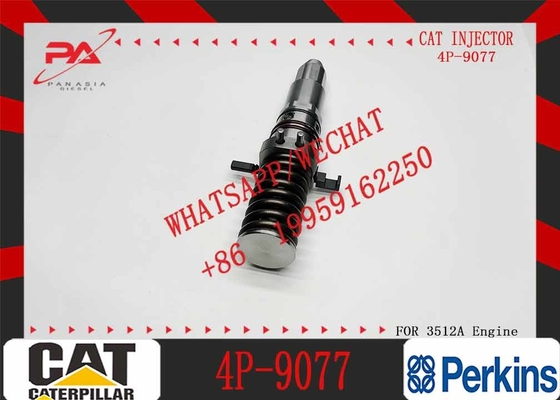 Common Rail Diesel Engine Parts Fuel Injector 4P-9077 7E-3383 Nozzle Fuel System Cat 3512 3508 3516 Injector For Caterpi