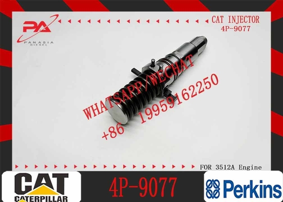 Common Rail Diesel Engine Parts Fuel Injector 4P-9077 7E-3383 Nozzle Fuel System Cat 3512 3508 3516 Injector For Caterpi
