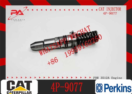 Common Rail Diesel Engine Parts Fuel Injector 4P-9077 7E-3383 Nozzle Fuel System Cat 3512 3508 3516 Injector For Caterpi