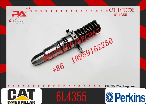 Common Rail Diesel Engine Parts Fuel Injector 6L4357 6L4355 Nozzle Fuel System Cat 3512 3508 3516 Injector For Caterpill