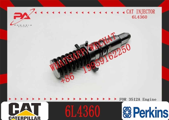 Common Rail Diesel Engine Parts Fuel Injector 6L4357 6L4355 Nozzle Fuel System Cat 3512 3508 3516 Injector For Caterpill