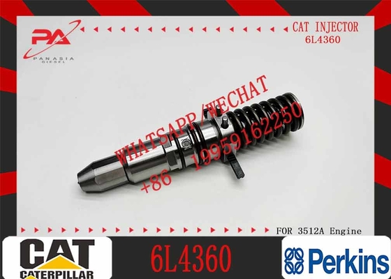 Common Rail Diesel Engine Parts Fuel Injector 6L4357 6L4355 Nozzle Fuel System Cat 3512 3508 3516 Injector For Caterpill