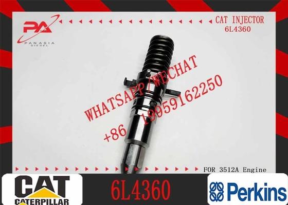 Common Rail Diesel Engine Parts Fuel Injector 6L4357 6L4355 Nozzle Fuel System Cat 3512 3508 3516 Injector For Caterpill