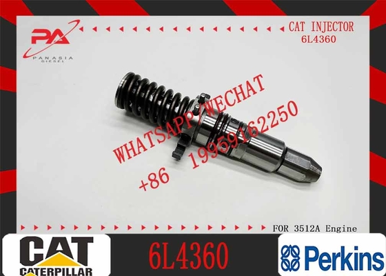 Common Rail Diesel Engine Parts Fuel Injector 6L4357 6L4355 Nozzle Fuel System Cat 3512 3508 3516 Injector For Caterpill