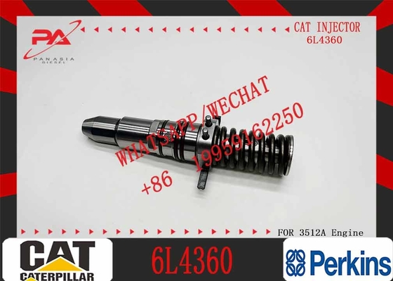 Common Rail Diesel Engine Parts Fuel Injector 6L4357 6L4355 Nozzle Fuel System Cat 3512 3508 3516 Injector For Caterpill