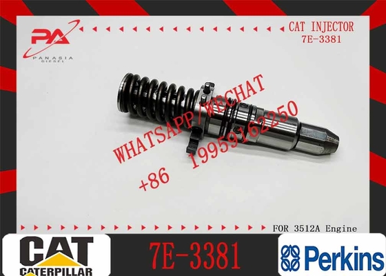 Excavator Parts 3512A Engine Injector 7E-3381 9Y-0052 4 w-3563 961-4357 7E-2269 0R-175fuel injector For Excavator