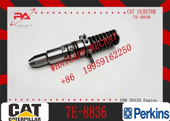 Excavator Parts 3512A Engine Injector 0R-3883 7E-8836 0R-0906 7E-3382 7C-4173 9Y-1785 fuel injector For Excavator