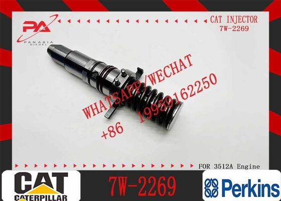 Excavator Parts 7W-2269 7W2269 Common Rail Injector For CAT 3508 3512 3516 Engine