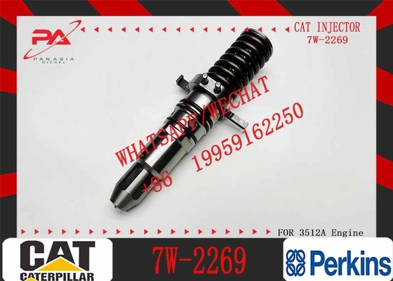 Excavator Parts 7W-2269 7W2269 Common Rail Injector For CAT 3508 3512 3516 Engine