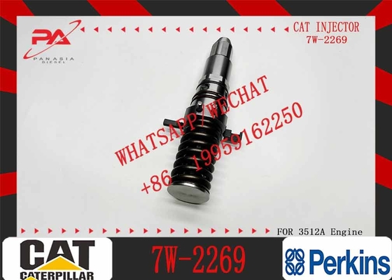 Excavator Parts 7W-2269 7W2269 Common Rail Injector For CAT 3508 3512 3516 Engine