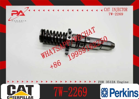 Excavator Parts 7W-2269 7W2269 Common Rail Injector For CAT 3508 3512 3516 Engine