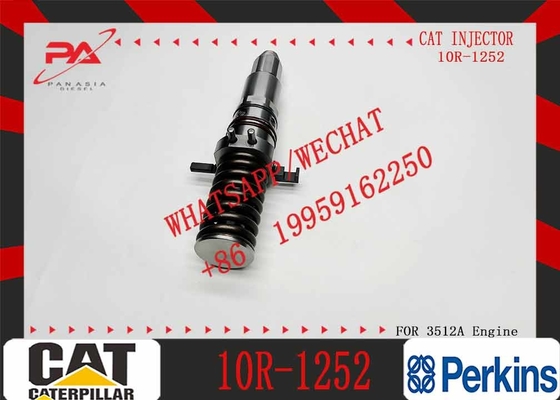 Common Rail Diesel Engine Parts Fuel Injector 111-3718 10R-1252 Nozzle Fuel System Cat 3512 3508 3516 Injector For Cater