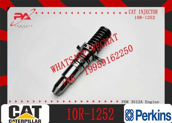 Common Rail Diesel Engine Parts Fuel Injector 111-3718 10R-1252 Nozzle Fuel System Cat 3512 3508 3516 Injector For Cater