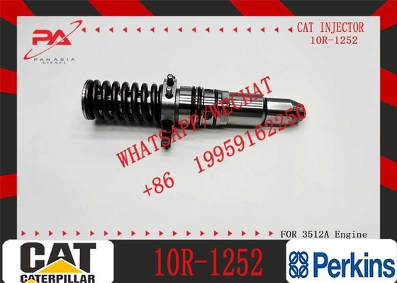 Common Rail Diesel Engine Parts Fuel Injector 111-3718 10R-1252 Nozzle Fuel System Cat 3512 3508 3516 Injector For Cater