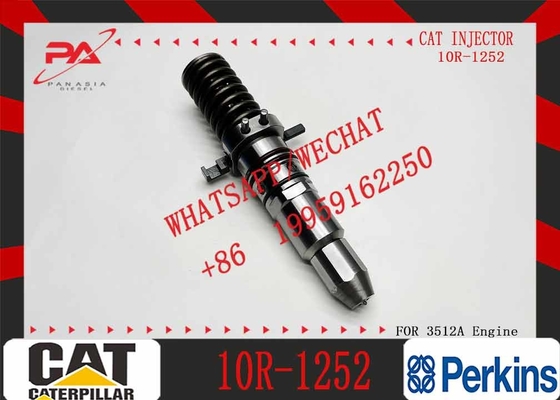 Common Rail Diesel Engine Parts Fuel Injector 111-3718 10R-1252 Nozzle Fuel System Cat 3512 3508 3516 Injector For Cater