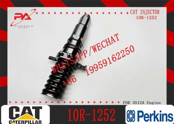 Common Rail Diesel Engine Parts Fuel Injector 111-3718 10R-1252 Nozzle Fuel System Cat 3512 3508 3516 Injector For Cater