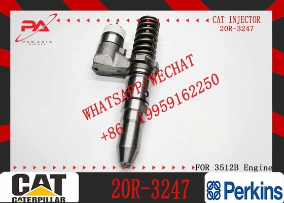 Excavator Parts 3512B Engine Injector 10R-2827 20R3483 20R-3247 389-1969 379-0509fuel injector For Excavator