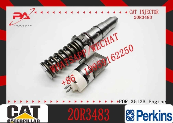 Excavator Parts 3512B Engine Injector 10R-2827 20R3483 20R-3247 389-1969 379-0509fuel injector For Excavator
