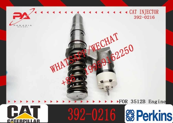 3512B Diesel Engine Parts fuel injector 392-6214 392-0215 250-1314 392-0216 for CAT Caterpillar Construction machinery