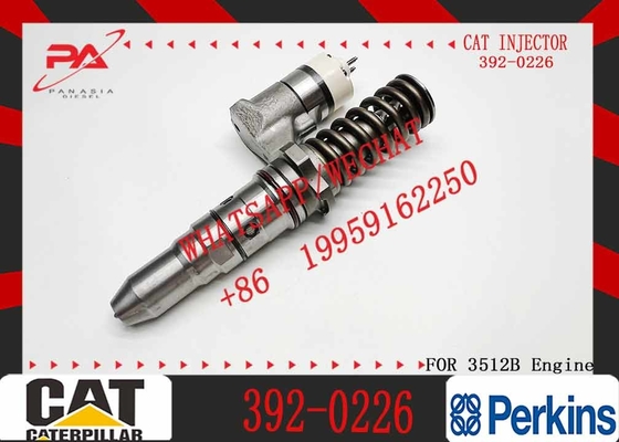 3512B Diesel Engine Parts Fuel Injector 250-1304 392-0225 250-1303 392-0226 For CAT Caterpillar Construction Machinery
