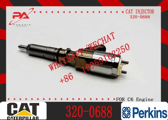 C6.6 Diesel Engine Common Rail Fuel Injector 320-0688 320-0690 382-0480 282-0490 For Caterpillar Excavator 320d Injector