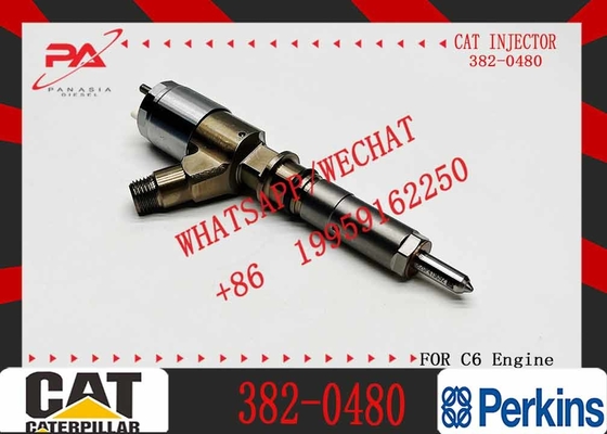 C6.6 Diesel Engine Common Rail Fuel Injector 320-0688 320-0690 382-0480 282-0490 For Caterpillar Excavator 320d Injector