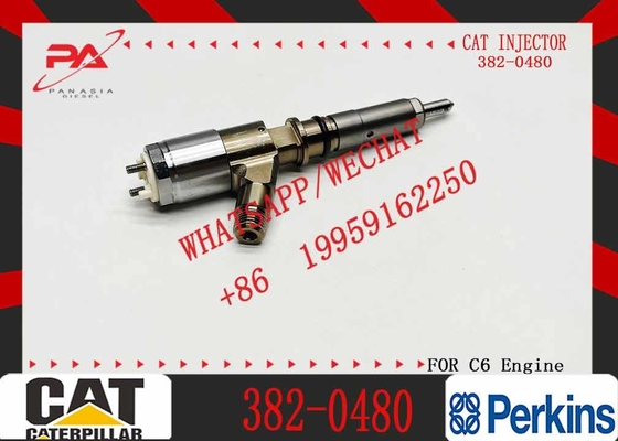 C6.6 Diesel Engine Common Rail Fuel Injector 320-0688 320-0690 382-0480 282-0490 For Caterpillar Excavator 320d Injector