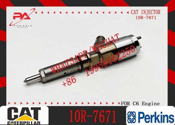 Diesel Engine Injectors C6.6 Fuel Injector 10R-7671 320-0677 For Perkins Engine Injector 2645A746