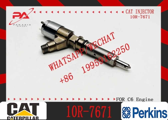Diesel Engine Injectors C6.6 Fuel Injector 10R-7671 320-0677 For Perkins Engine Injector 2645A746