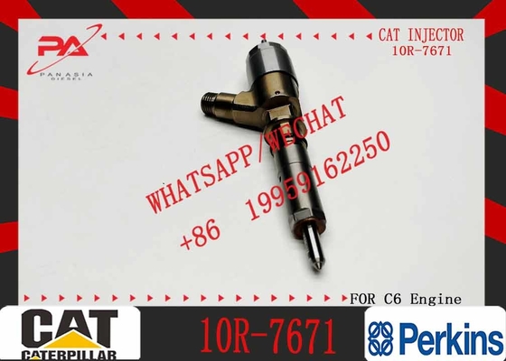 Diesel Engine Injectors C6.6 Fuel Injector 10R-7671 320-0677 For Perkins Engine Injector 2645A746