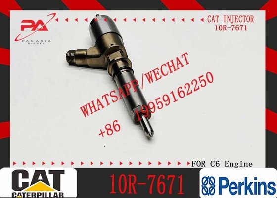 Diesel Engine Injectors C6.6 Fuel Injector 10R-7671 320-0677 For Perkins Engine Injector 2645A746