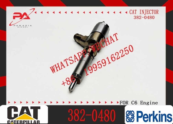 C6.6 Diesel Engine Common Rail Fuel Injector 320-0688 320-0690 382-0480 282-0490 For Caterpillar Excavator 320d Injector
