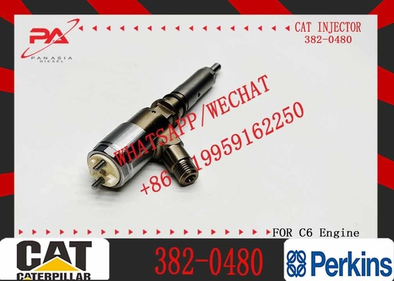 C6.6 Diesel Engine Common Rail Fuel Injector 320-0688 320-0690 382-0480 282-0490 For Caterpillar Excavator 320d Injector