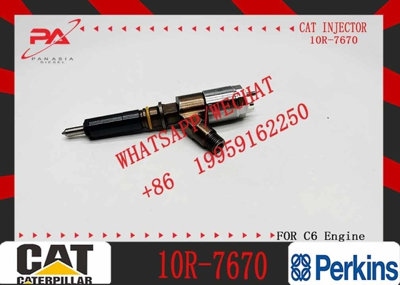 Diesel Fuel Engine Injector 10R-7670 2645A745 317-2300 2645A753 Fuel Injector For Cat Excavator Engine C6 C6.4