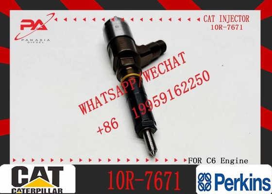 Diesel Engine Injectors C6.6 Fuel Injector 10R-7671 320-0677 For Perkins Engine Injector 2645A746