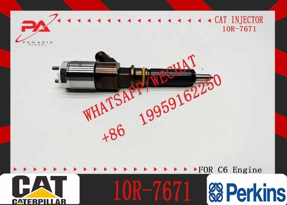 Diesel Engine Injectors C6.6 Fuel Injector 10R-7671 320-0677 For Perkins Engine Injector 2645A746
