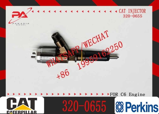 Diesel spare parts c6.6 injectors 320-0655 2645A747 2645A741 for caterpillar 320d injector