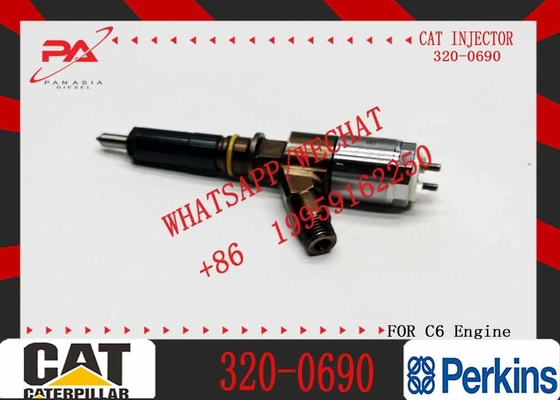 Excavator Parts C6 Engine Injector 320-0690 320-0680 2645A709 295-9130 382-0480 fuel injector For Excavator